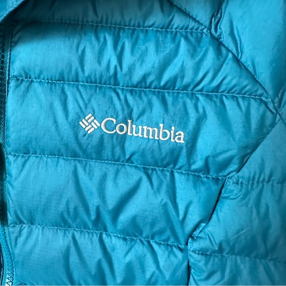 Columbia Blue Down-Filled NanoPuff Coat - Picture 2 of 9